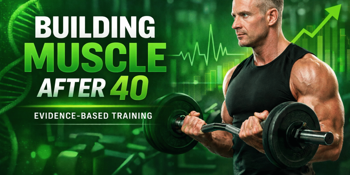 Building Muscle After 40: The Evidence-Based Training + Nutrition Plan (Men & Women)