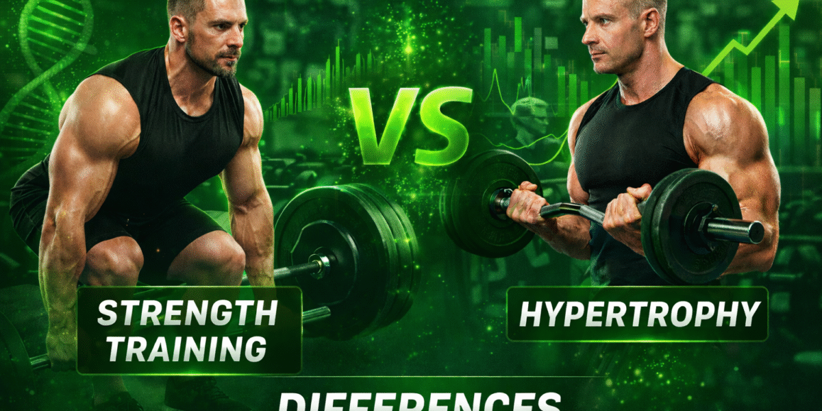 Strength Training vs Hypertrophy: Differences, Reps, and the Best Program for Your Goal