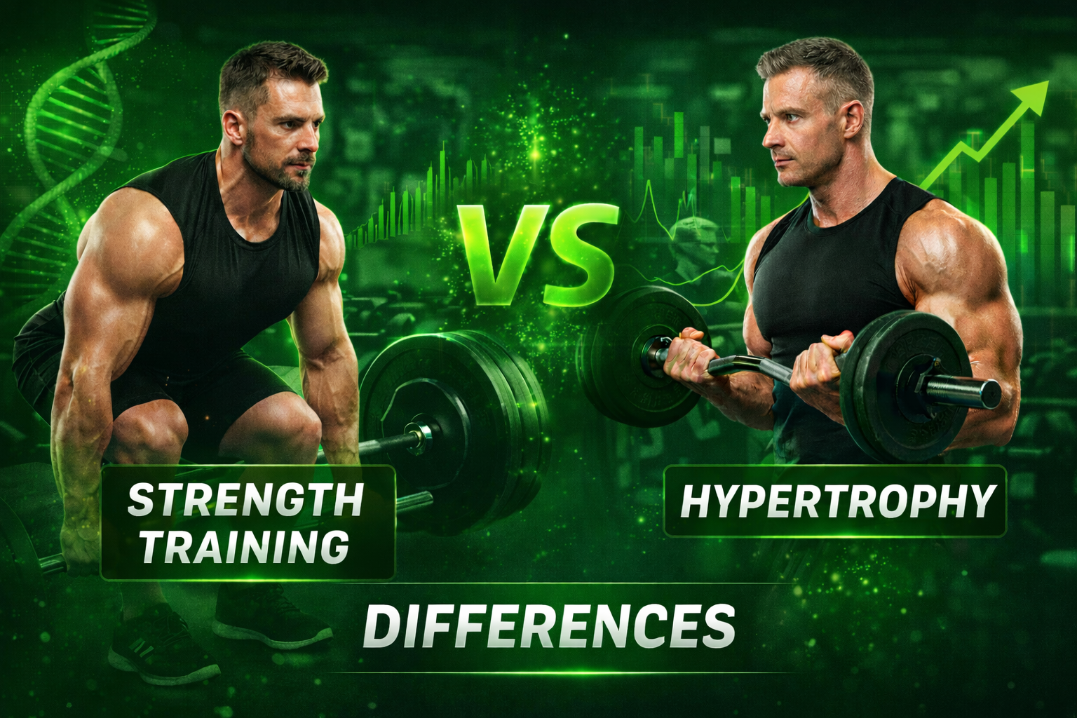 Strength Training vs Hypertrophy: Differences, Reps, and the Best Program for Your Goal
