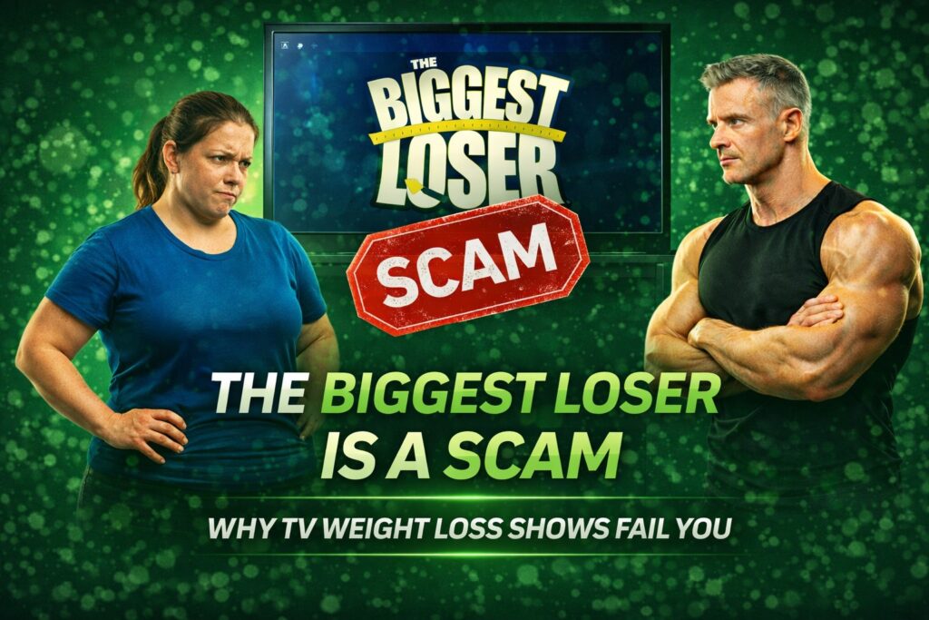 The Biggest Loser Is a Scam - Why TV Weight Loss Shows Fail You