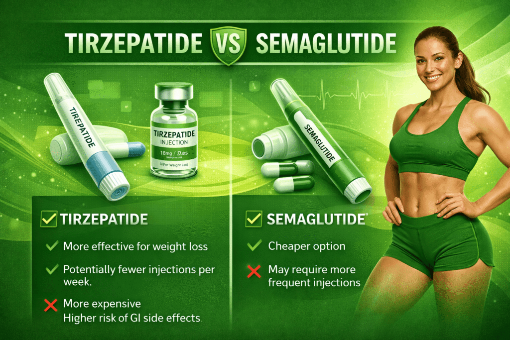Tirzepatide vs Semaglutide Which Weight Loss Injection Actually Works Better