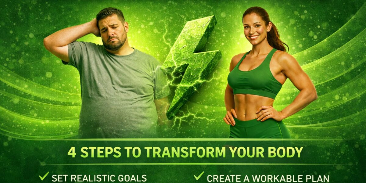 Why Most People Never Get in Shape - 4 Steps to Finally Transform Your Body