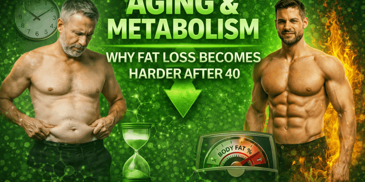 Aging and Metabolism Why Fat Loss Becomes Harder After 40 And What to Do About It