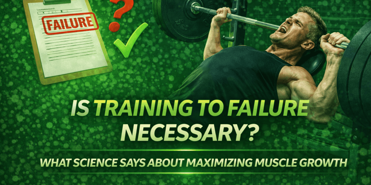 Do You Really Need to Train to Failure for Muscle Growth What the Research Shows