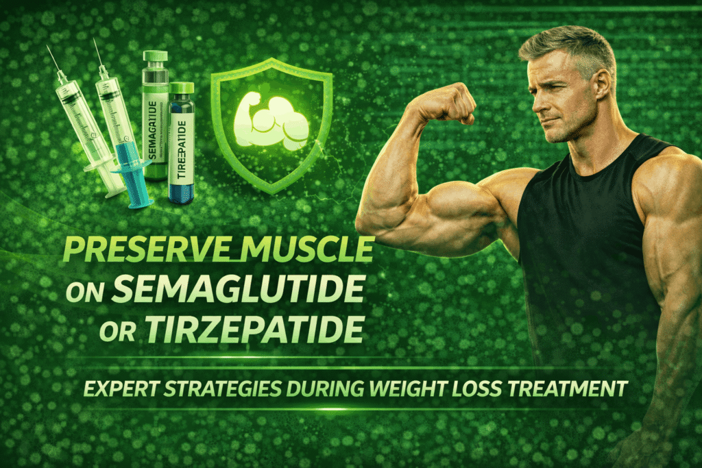 How to Preserve Muscle While Using Semaglutide or Tirzepatide
