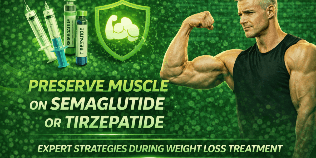 How to Preserve Muscle While Using Semaglutide or Tirzepatide