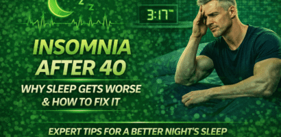 Insomnia After 40 Why Sleep Gets Worse and How to Fix It