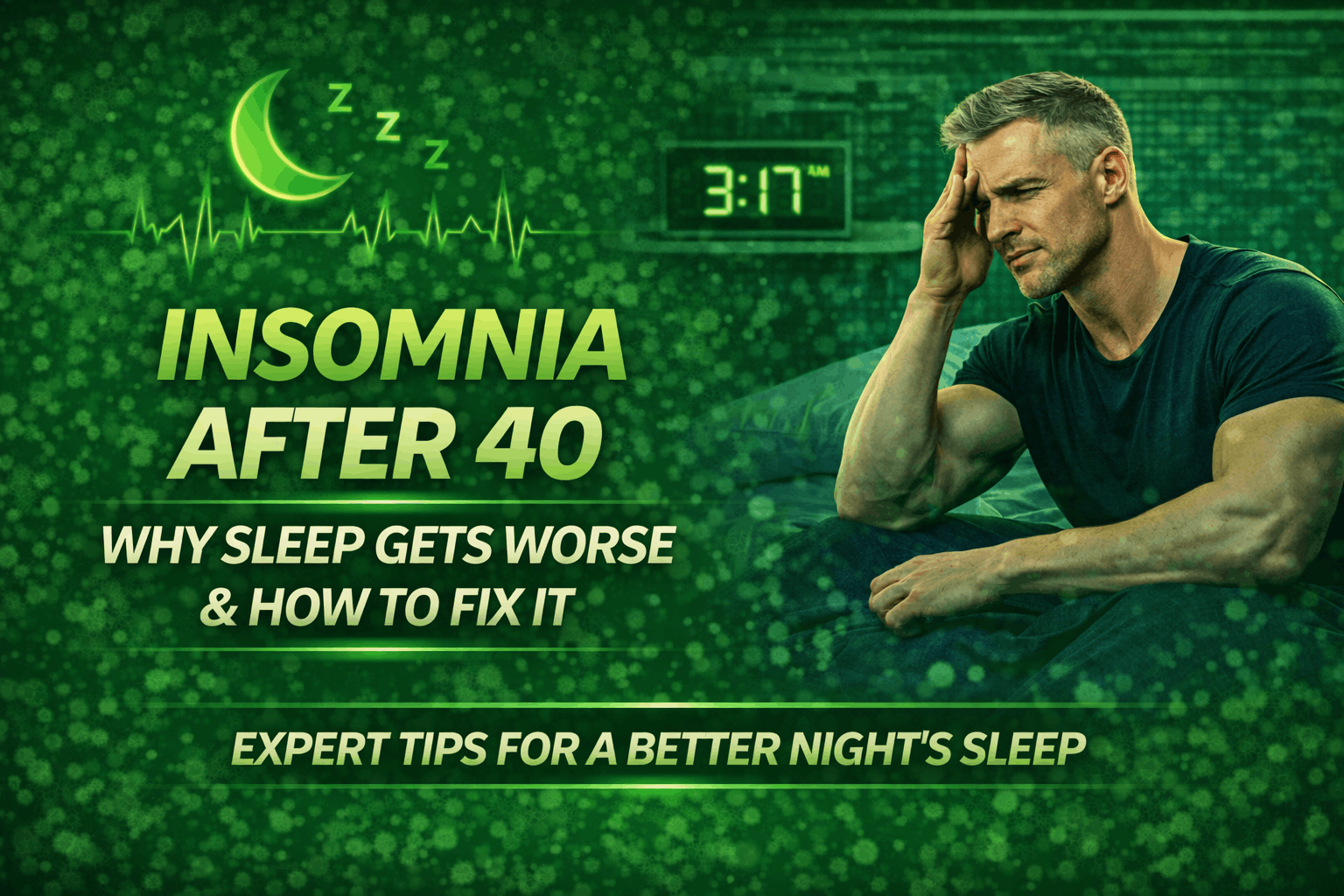 Insomnia After 40 Why Sleep Gets Worse and How to Fix It