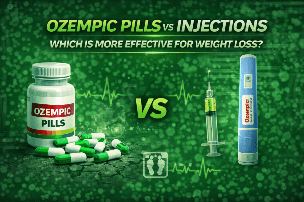 Ozempic Pills vs Injections: Which Is More Effective for Weight Loss?