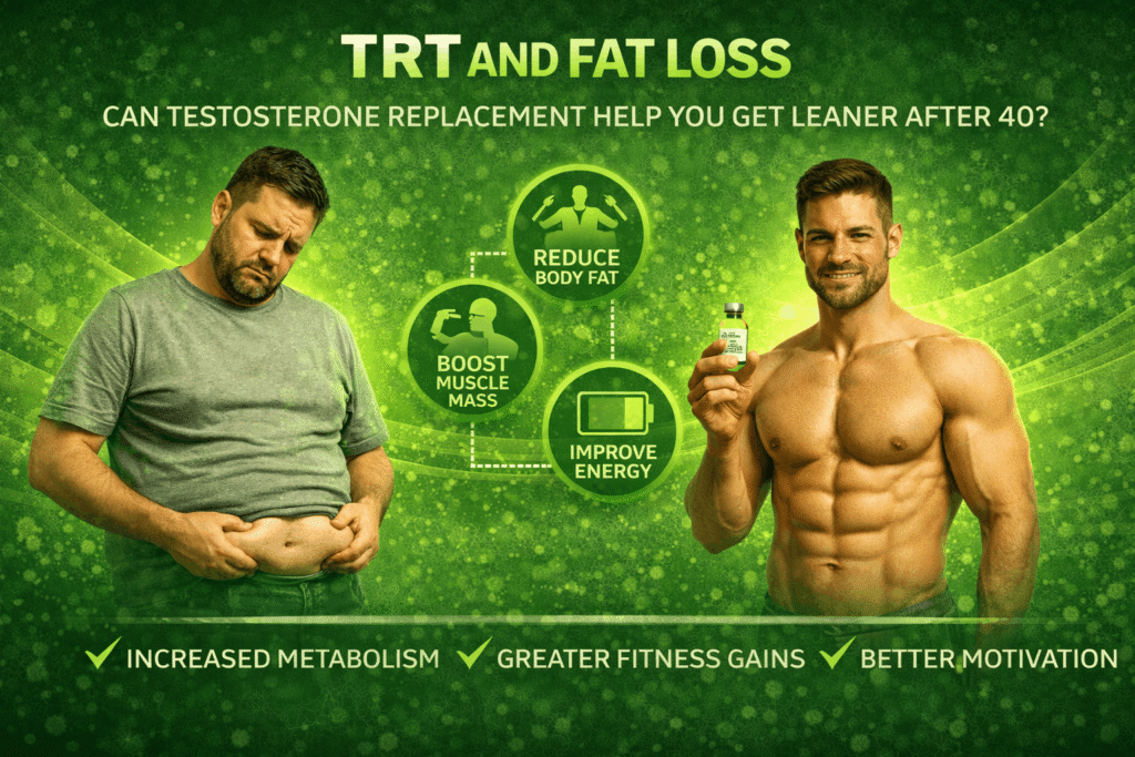 TRT and Fat Loss Can Testosterone Replacement Help You Get Leaner After 40