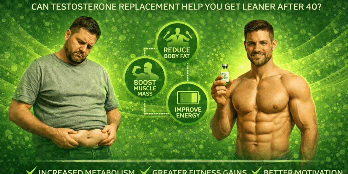 TRT and Fat Loss Can Testosterone Replacement Help You Get Leaner After 40