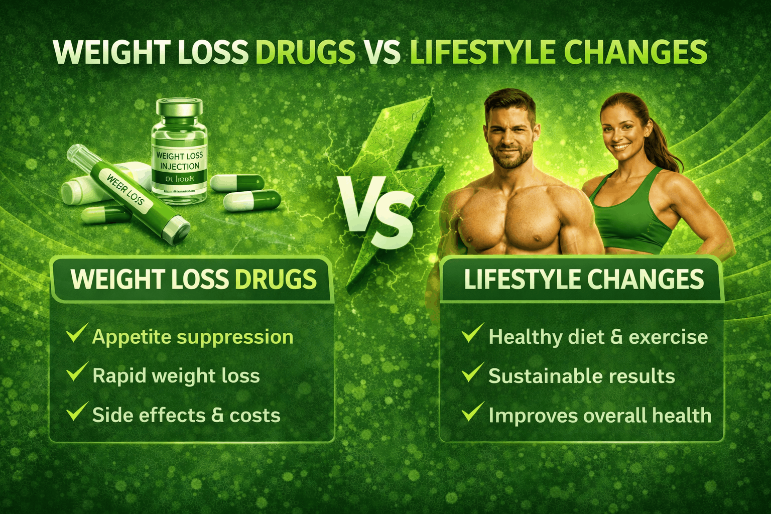 Weight Loss Drugs vs Lifestyle After 40: What Works Long-Term