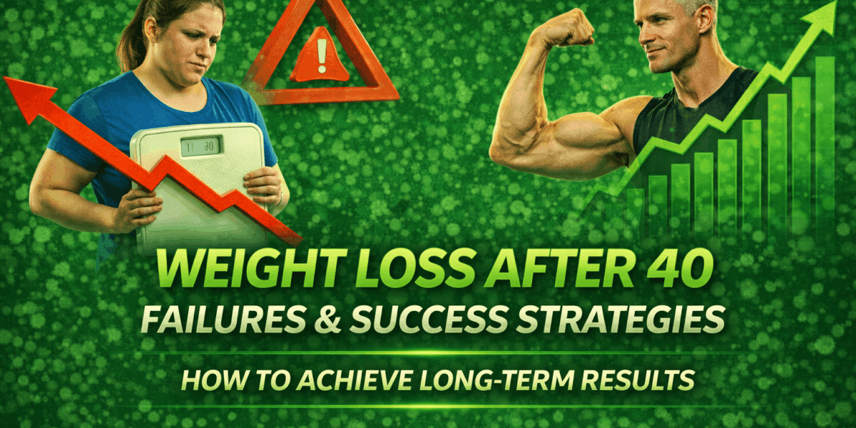Why Most Weight Loss Programs Fail After 40 (And What Successful People Do Differently)