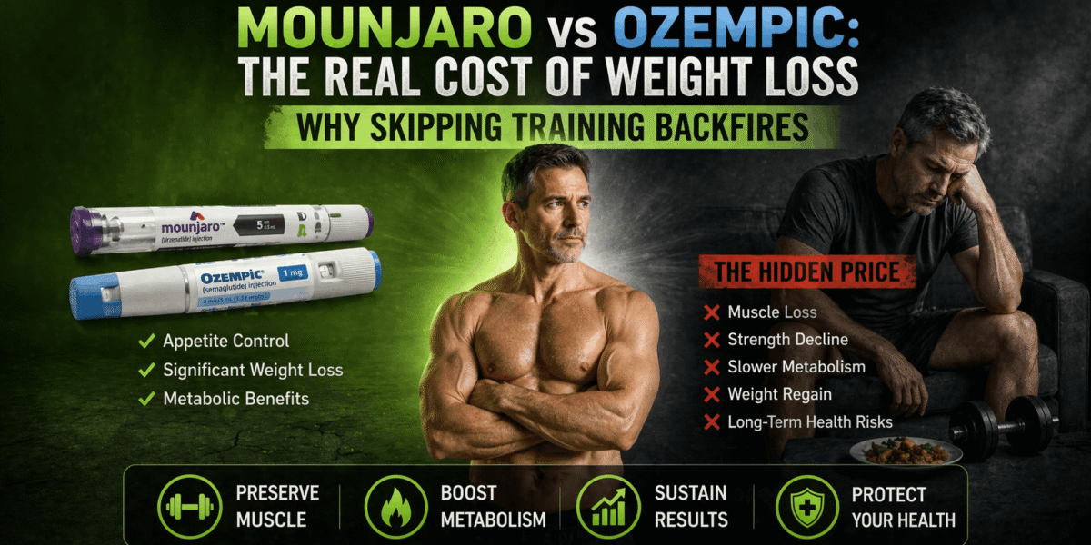 Mounjaro vs Ozempic Side Effects Why Fat Loss Without Training Backfires