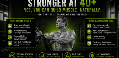 Can You Build Muscle After 40 Naturally What Actually Changes With Age