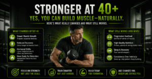 Can You Build Muscle After 40 Naturally What Actually Changes With Age