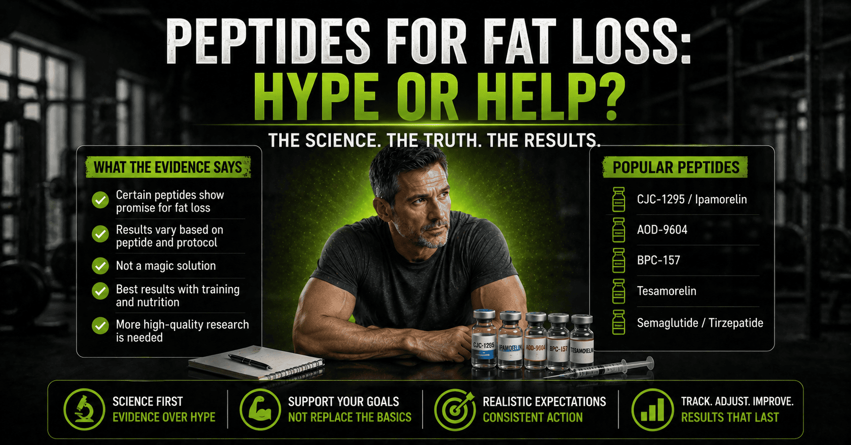 Peptides for Muscle Growth What Works And What’s Overhyped