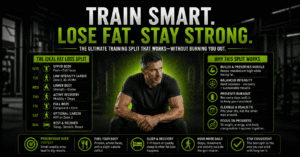 The Best Training Split for Fat Loss Without Burning Out